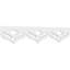 Garniture de sol en PVC de qualité architecturale H 8 po x P 5/8 po x L 48 po Kellogg-37808041