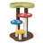 Dakota Fields Cat Tree Mushroom Unique Multi-level Cute Cat Tower W/ Scratching Post Indoor