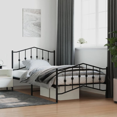 Chuang Metal Bed Frame, Sturdy Steel, No Mattress by Charlton Home