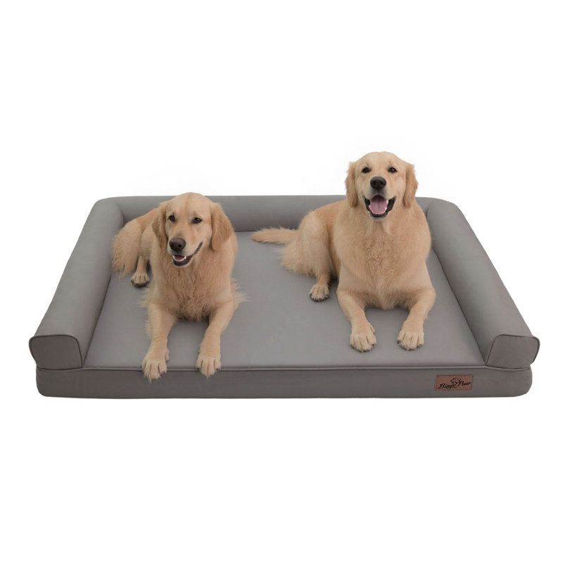 Pet Bed Bolster, 18cm H x 130cm W x 98cm D