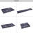 4X6 Washable Rug - Non-Slip Backing, Non-Shedding. Low-Pile Area For Living Room, Kitchen, Bedroom. Soft, In Black + Gray, & Pet , Dining Room Rugs Machine Washable, Non-Slip. Low-Pile, Non-Shedding-1786196809
