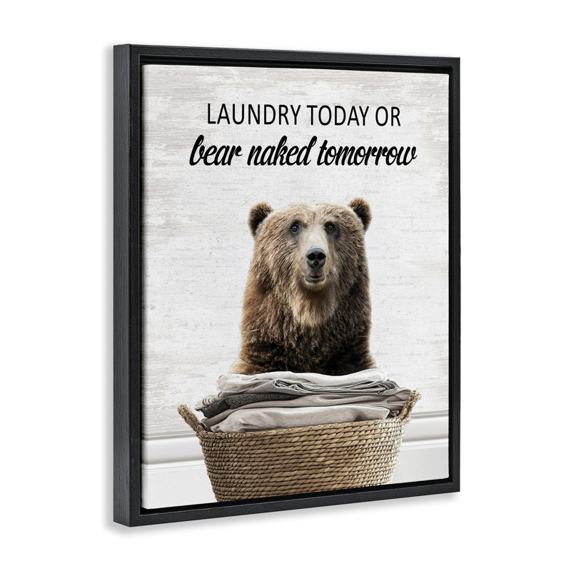 Cadre flottant Laundry Laundry, Cadre flottant noir de jais, H 21 po x l 17 po