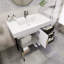 Ensemble de meuble-lavabo simple mural 35,4 "Mariyon-107671742