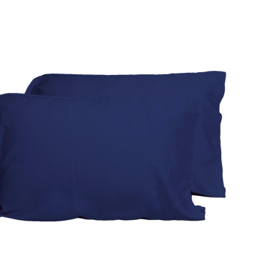 Bamboo Sateen Solid Colour Pillowcase - Set of 2