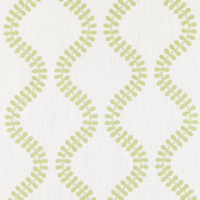 Tissu brodé Botanica Foglia