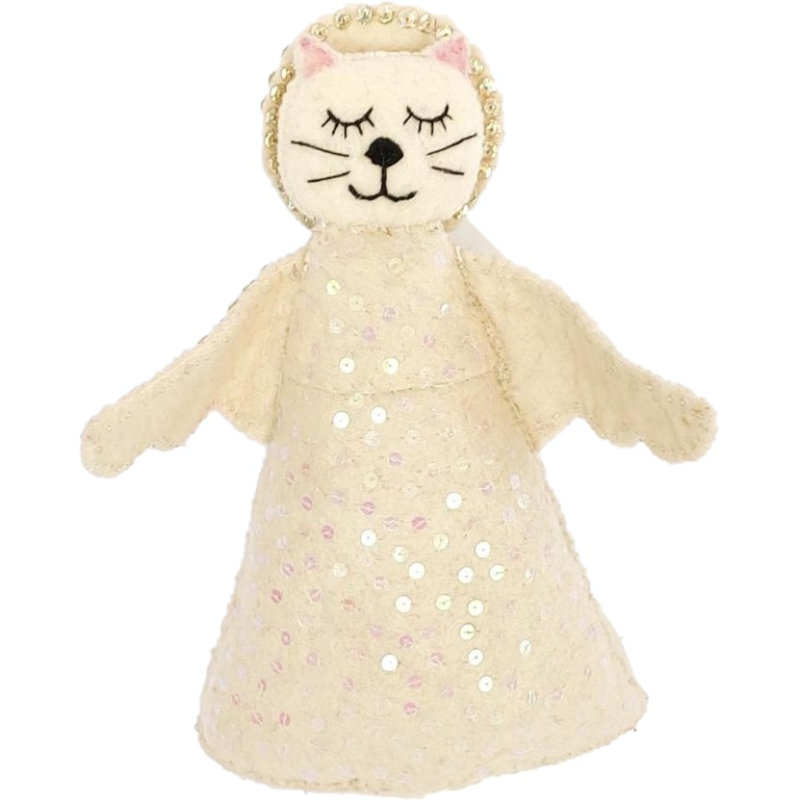 Cat Angel Tree Topper