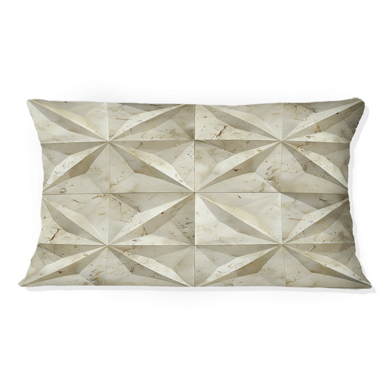 Coussin lombaire ivoire Modern Star II