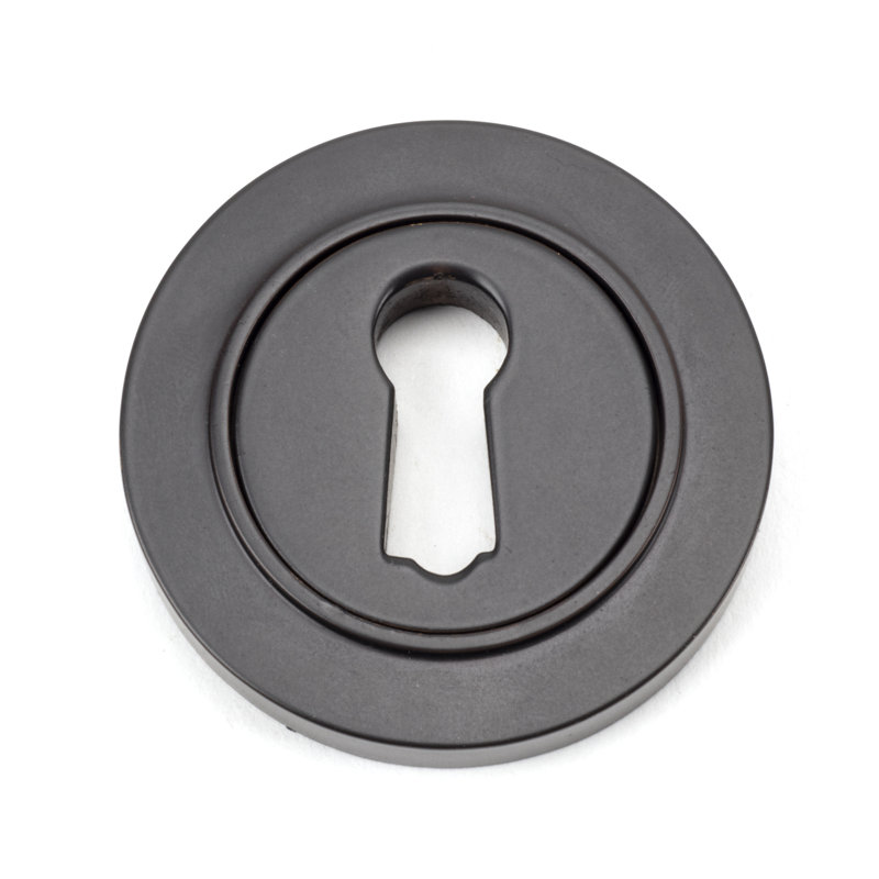 Escutcheon Door Accessory, Aged Bronze