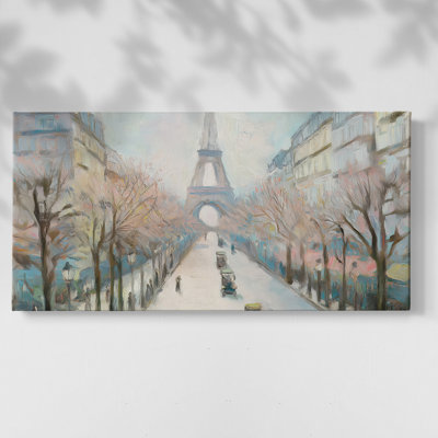 Série paysage - CC - Toile tendue avec châssis encadré - Prêt à être accroché