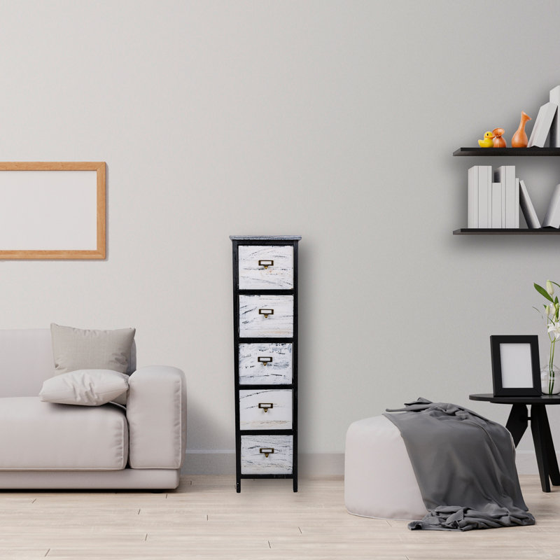 Maolis 5 Drawer Storage Drawer