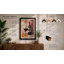 Wine & Glass Boho - Framed Print-1183988036-1183988091