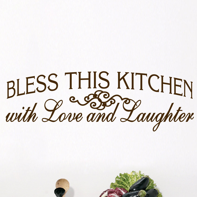 Text & Numbers Non-Wall Damaging Wall Decal, Chocolate Brown