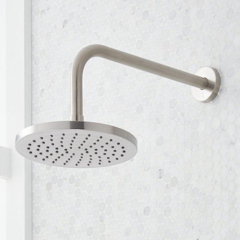 Vassor Pressure Balance Tub and Shower System - Brushed Nickel, Brushed Nickel