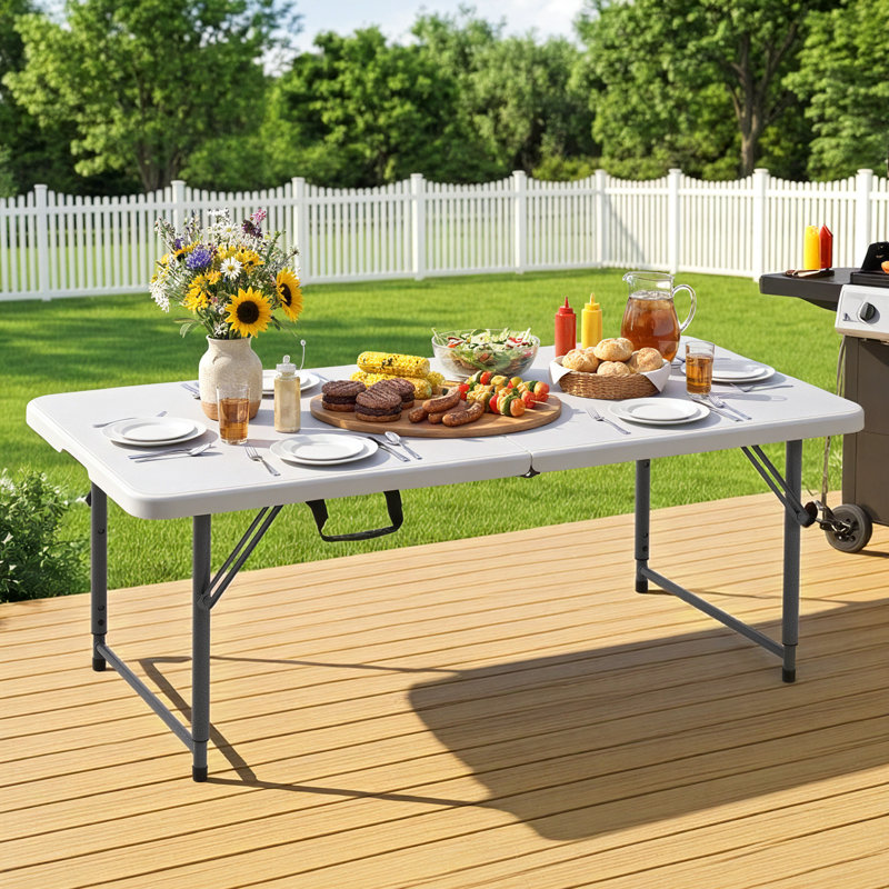 48" Foldable Outdoor Dining Table