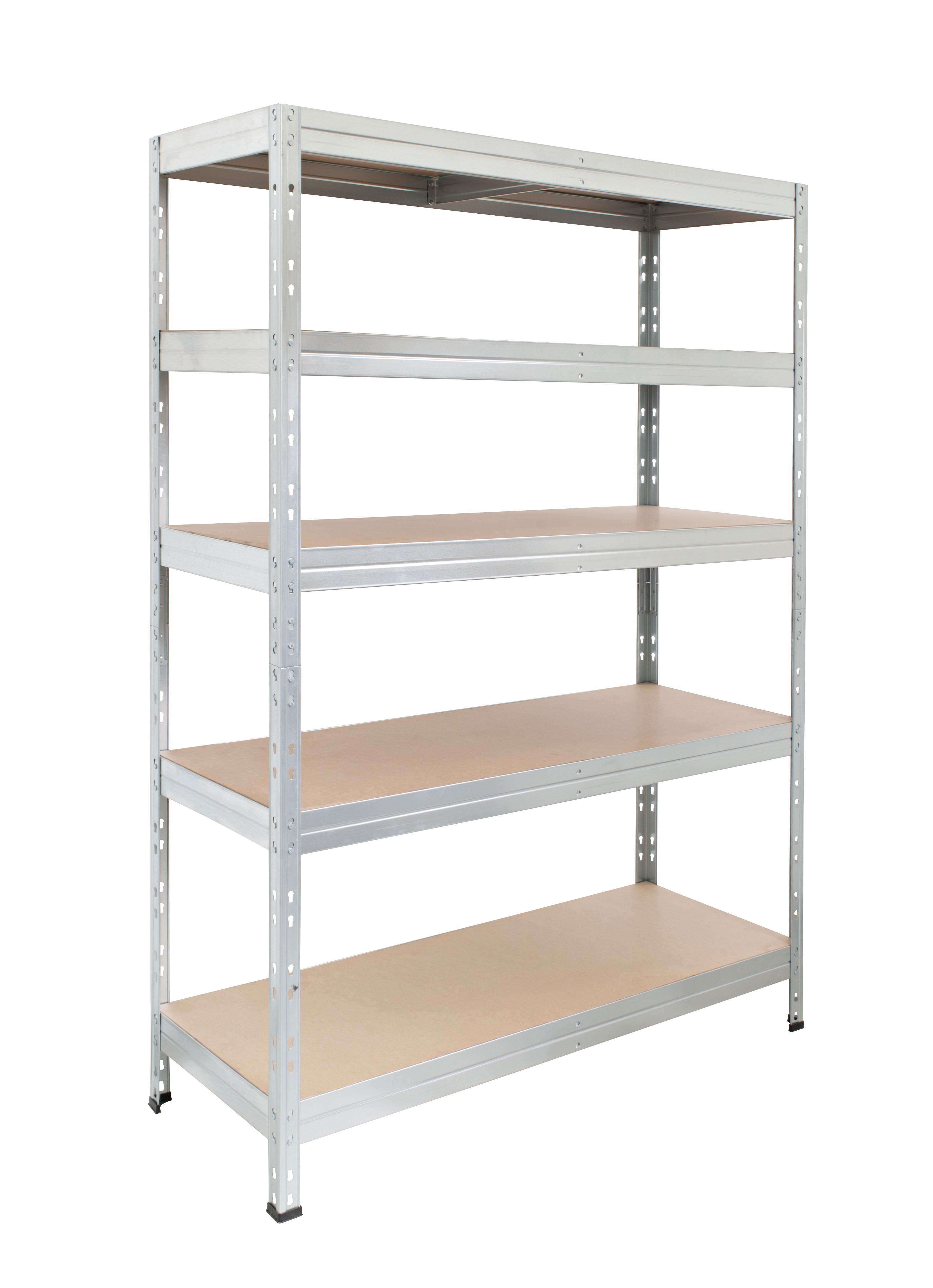 5-Tier Adjustable Steel Shelving Unit, Garage Storage Shelving Unit, Heavy Duty Shelving Unit WFX Utility Size: 72 H x 47.2 W x 23.6 D