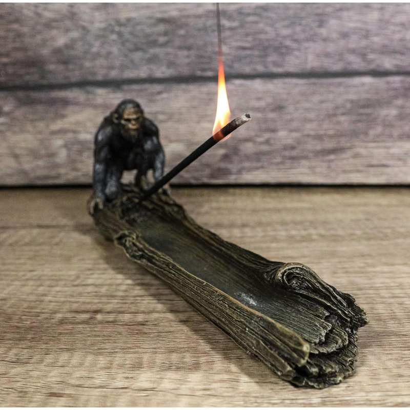 Figurine brûleur d'encens Sasquatch