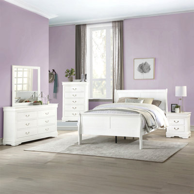 Table de chevet 1Pc 2 tiroirs