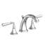 Bevelle Widespread Bathroom Faucet with Drain Assembly-457114986