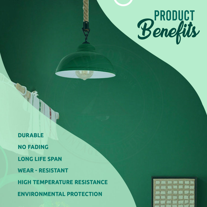 Julie 1 - Light Single Pendant, No, Green