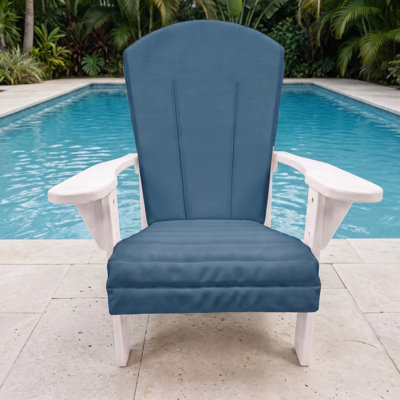 USA-Made Adirondack Chair Cushion – Premium Outdoor Fabric, Fade-Resistant, UV Protected Fabric