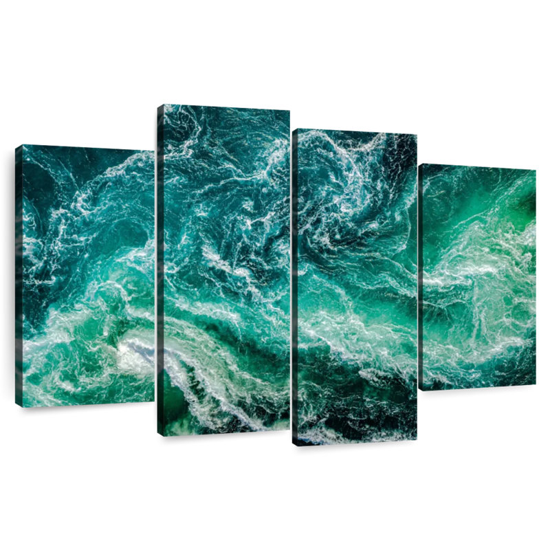 Gillard Sea Meets River, 27" H x 43" W