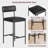 Tasmine Upholstered Counter Stool