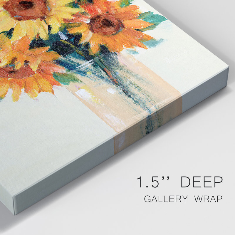 " Fresh Cut Flowers II ", 60" H x 40" W x 1" D