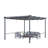 Aoodor Pergola Replacement Canopy-114884127-114884130