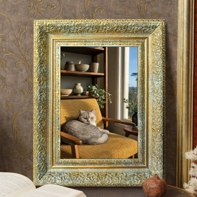 11" x 14" Antique Gold 1PC Traditional Picture Frame for Christmas Gifts