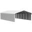 Steel Carport With 2 Side Wall Kits, 20X29X7-100015501