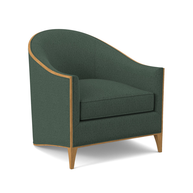 Atelier Barrel Chair, Amber, Libby Linen