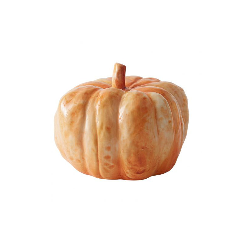 Citrouilles, Orange, H 10 po x l 11,5 po x P 11,5 po