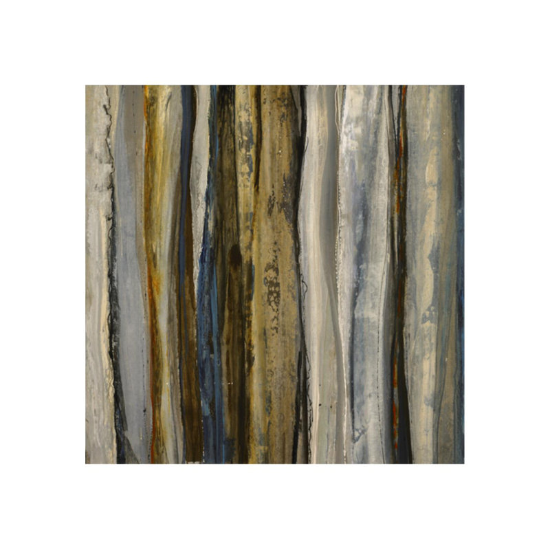 Fibres - impression sur toile tendue, Extérieur, H 54 po x l 54 po x P 1,5 po
