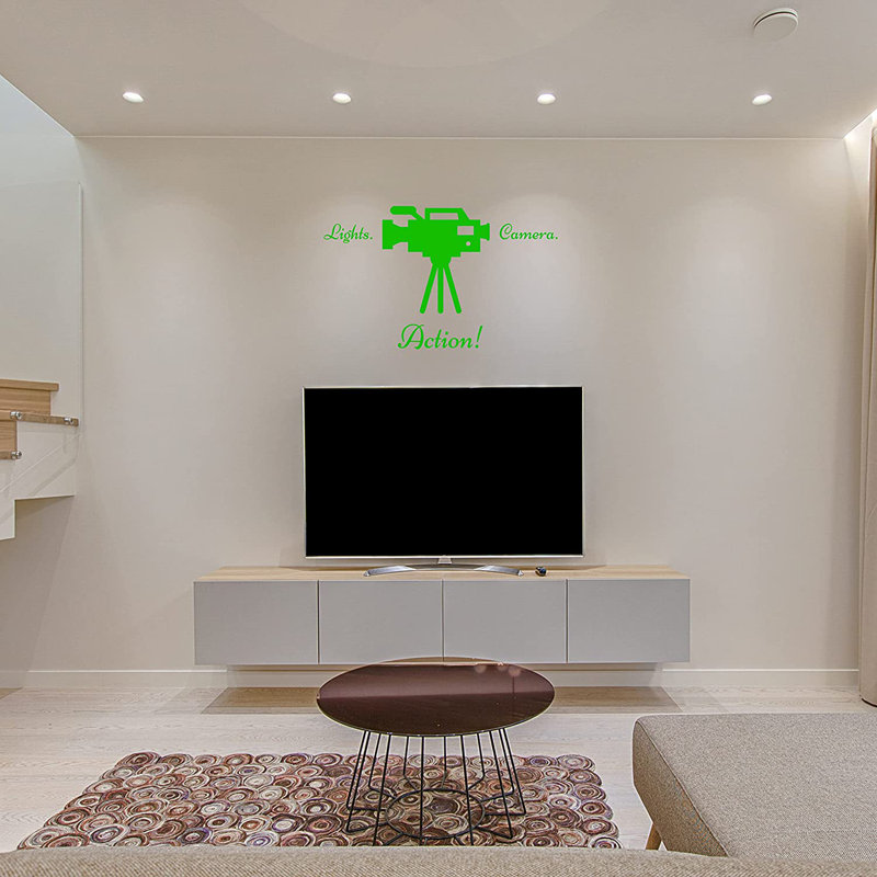 Adhésif décoratif, H 23 po x l 36 po, Vert