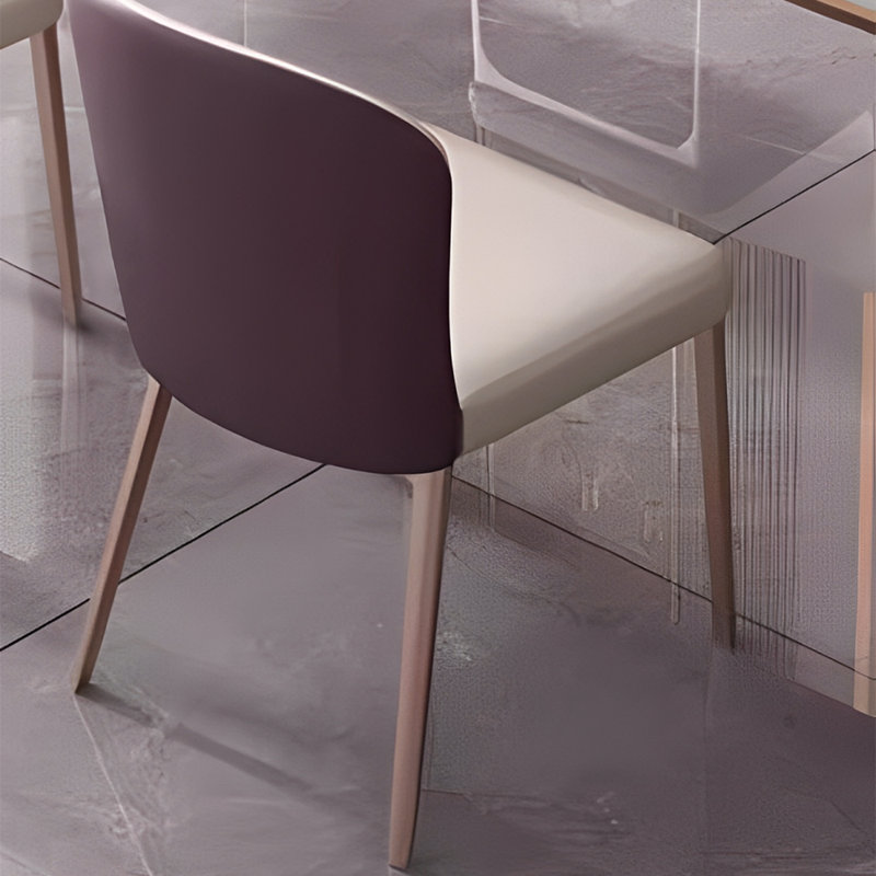 Modern simple rock plate dining table sets, 29.52"H x 62.99"L x 31.49"W