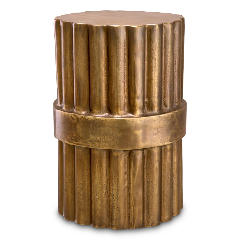 Side Table Padua L Antique Brass Finish