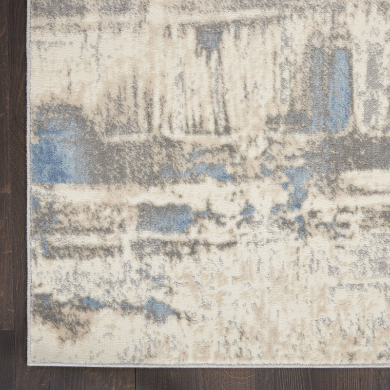 Abstract Area Rug, Runner 2'3" x 7'3"