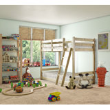 Hoekstra Single (3') Solid Pine Low Bunk Bed