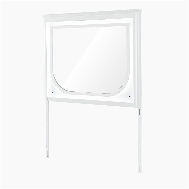 BRENDA GREY MIRROR WITH LED