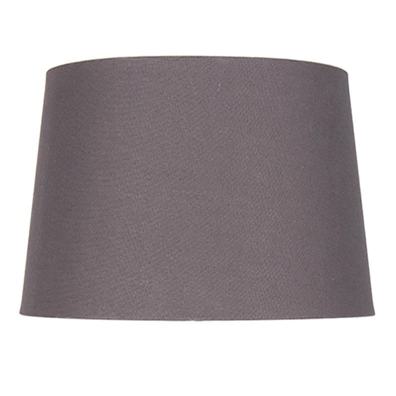 Fantroy 12cm H Cotton Empire Lamp Shade ( Clip On ), Grey