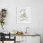«Slow Living Wine & Cheese», impression sous verre encadrée, design par The Prints Vibe-130834688-130834690
