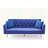 Twin 71'' Velvet Sofa-1369412236