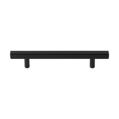 Utopia Alley Oslo Pull Handle - Decorative Cabinet Drop Pull Handles For Cabinets And Drawers - Vintage Cabinet Hardware With Hand Finished Matt Black - Metal Drawer Pull Handle, 5.0" Center To Center (Set Of 25)