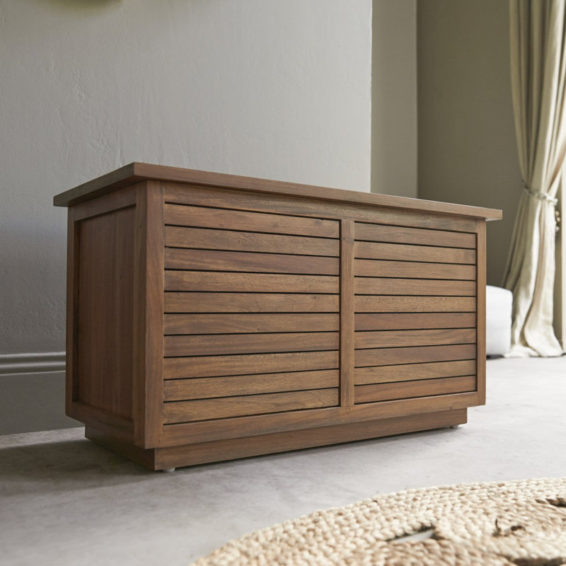 Loggia Solid Wood 80cm W 1 - Drawer Chest of Drawers