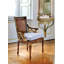 Upholstered Arm Chair in Brown