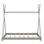 Lit plateforme simple avec structure triangulaire-13391246