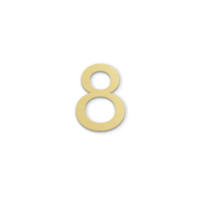 4" Metal Magnetic House Numbers