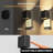 LED Night Light Light Sensor Wall Lights Nightstand Sconces Wall Mounted