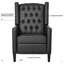Fauteuil inclinable manuel de 27,16 po de large