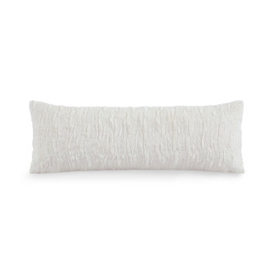 12x36 Heavenly Faux Fur Dec Pillow Ivory